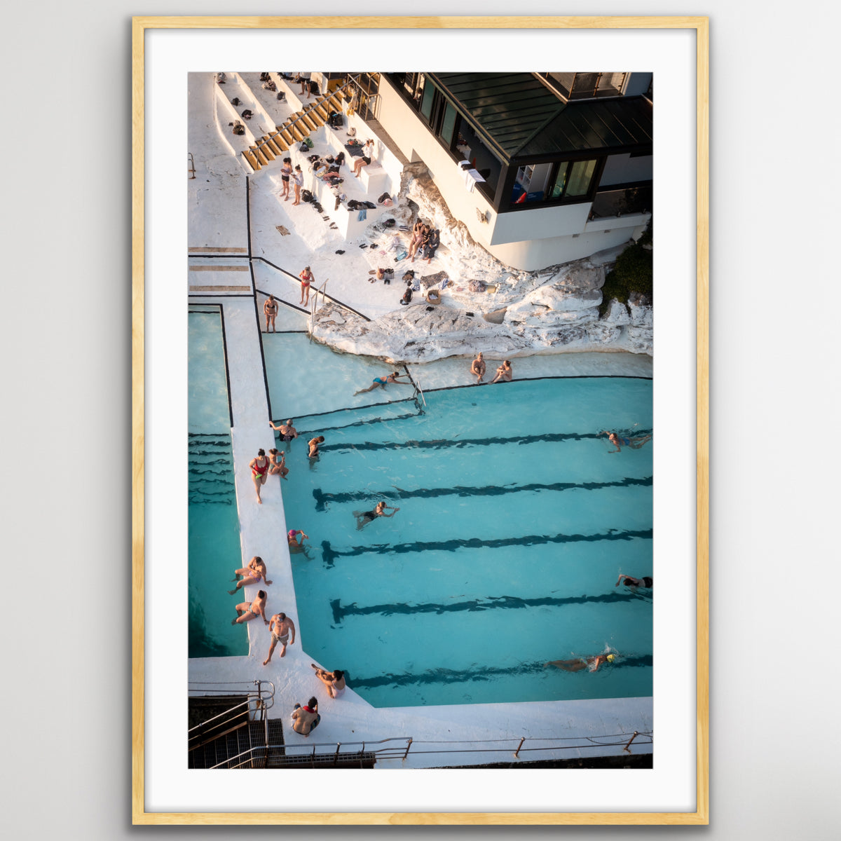 Bondi Beach Icebergs Pool fine art print coastal wall art Australia