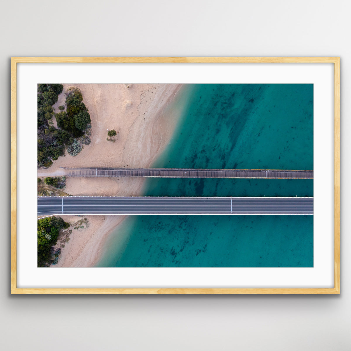 Barwon Heads Bridge over Barwon River fine art print