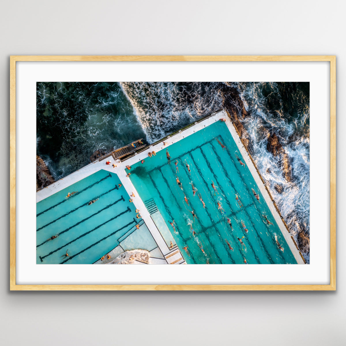 Sydney Bondi Icebergs swimmers fine art print