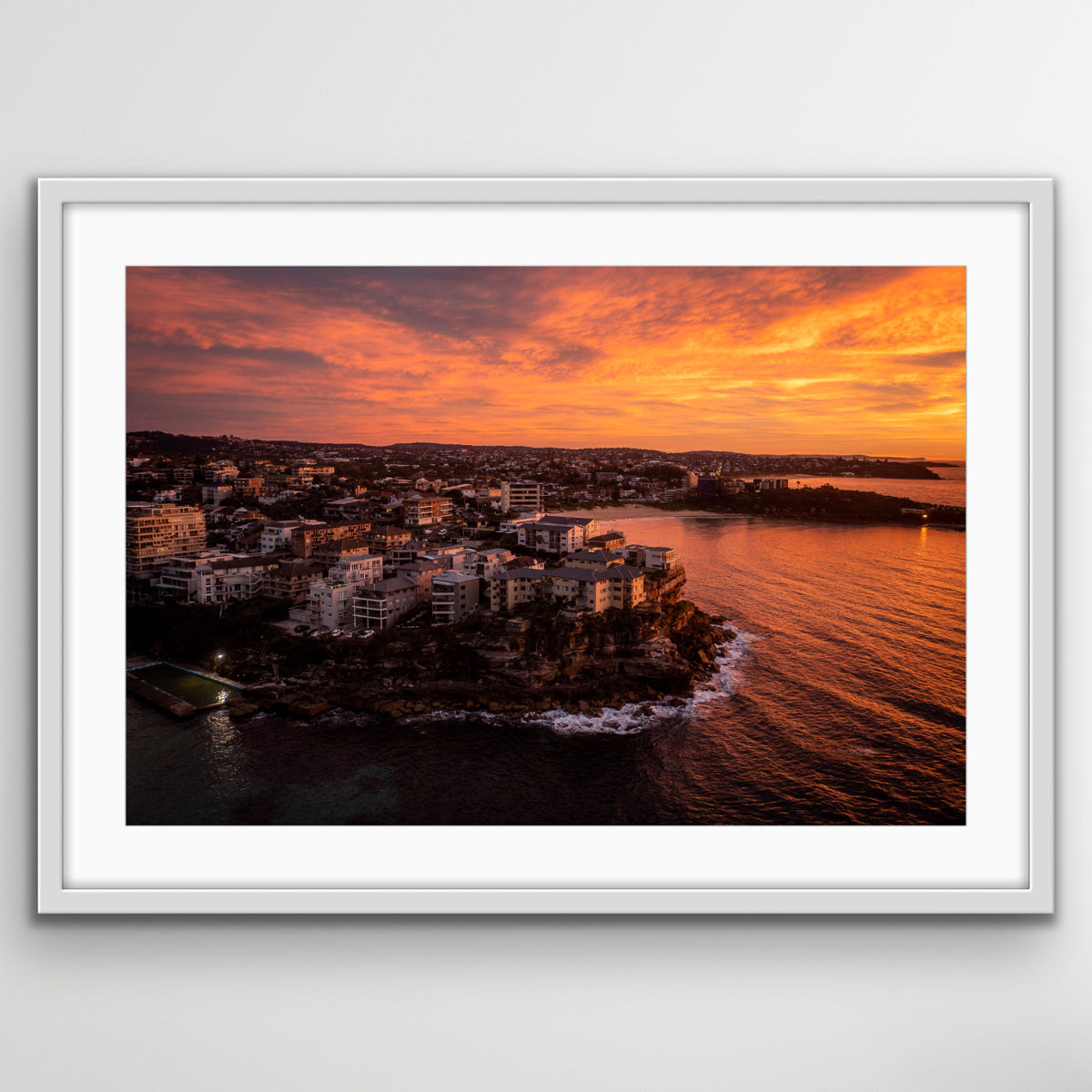 Northern Beaches Sydney sunrise fine art print
