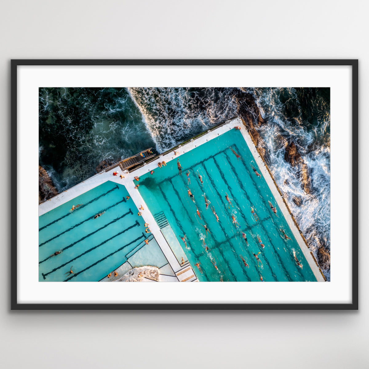 Bondi Beach Icebergs coastal wall art Sydney