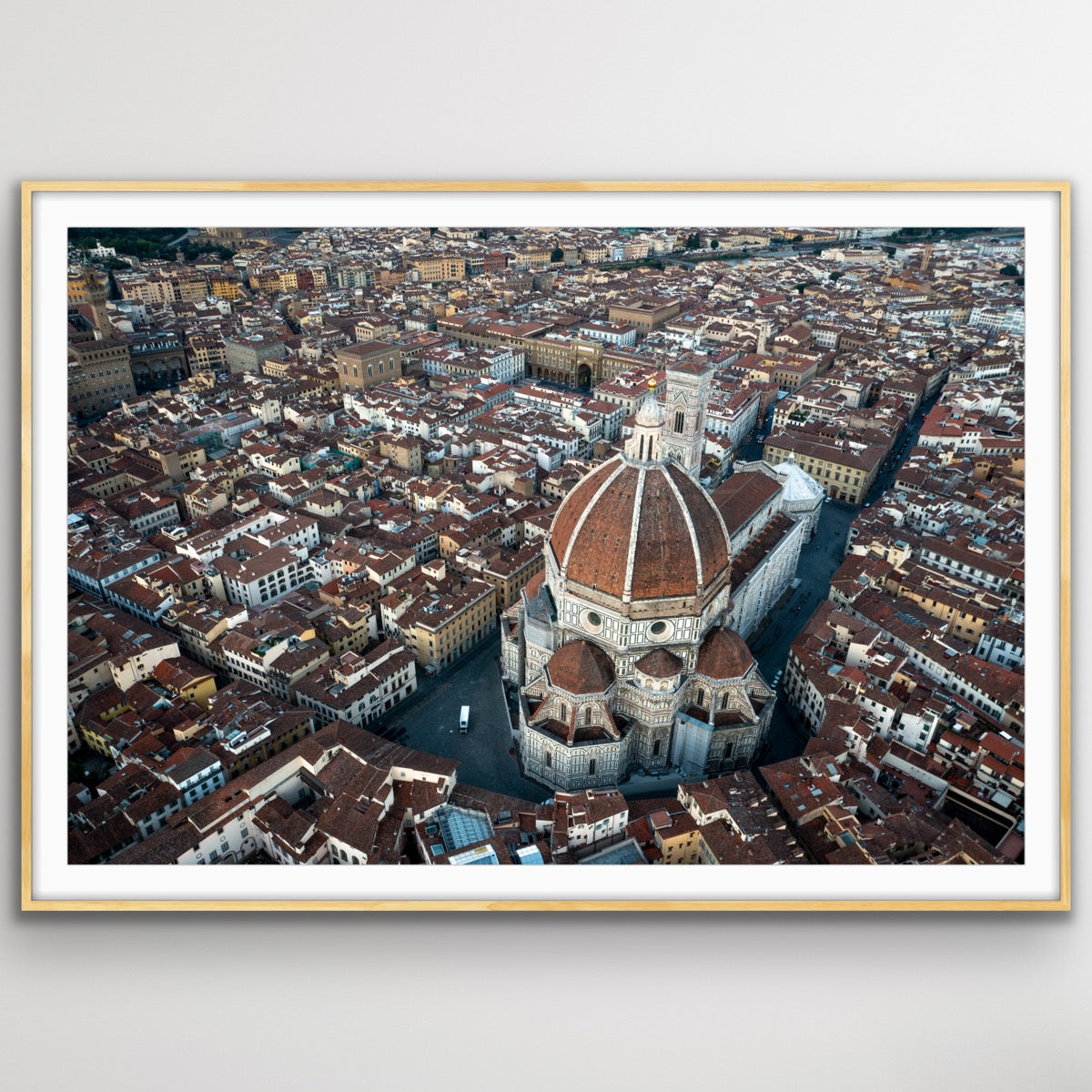 Florence skyline with Duomo photography print