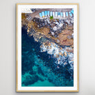 Sydney Boats in Bondi aerial coastal landscape photo print