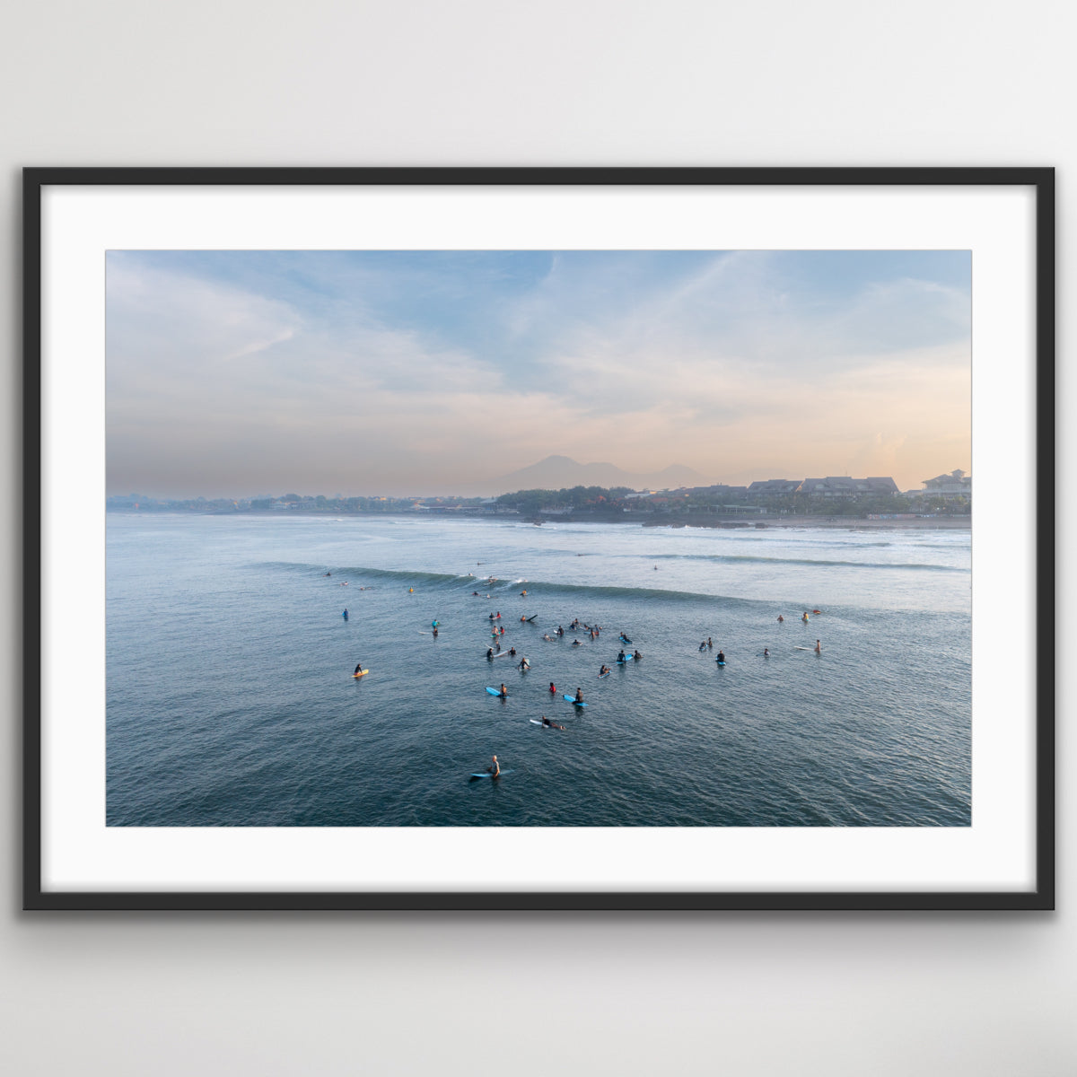 Bali aerial landscape photo print from the Island of the Gods