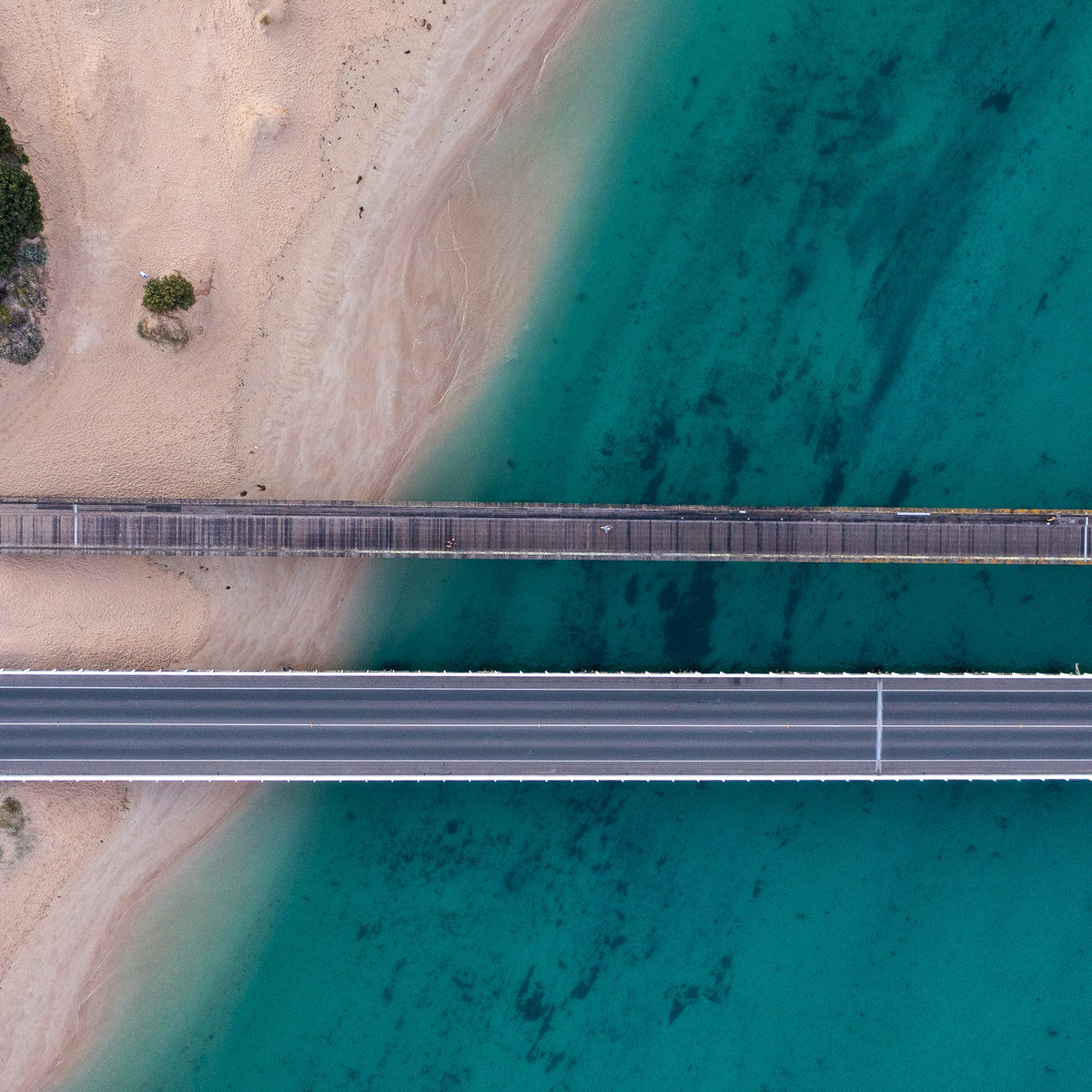 Barwon Express Barwon Heads Bridge Aerial Print | Geelong & Surf Coast Wall Art – Tim ...