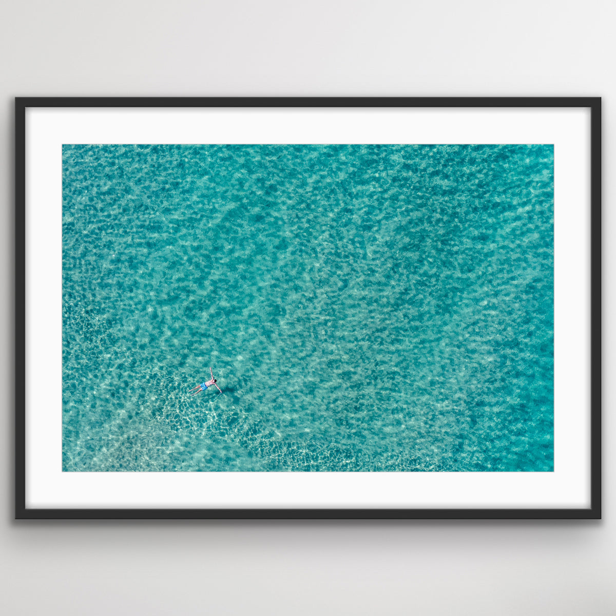Sydney Bondi swimmer ocean fine art print