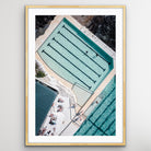 Sydney Bondi Icebergs pool aerial fine art print