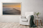 Breaking wave at 13th Beach Victoria print