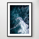 Lone surfer Bronte Beach coastal photography print