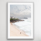 Bronte surfer drone photography print modern Sydney wall art