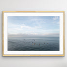 Drone aerial view of Canggu surf break fine art wall art photography print