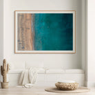 Large Coogee Beach coastal photography print for home decor