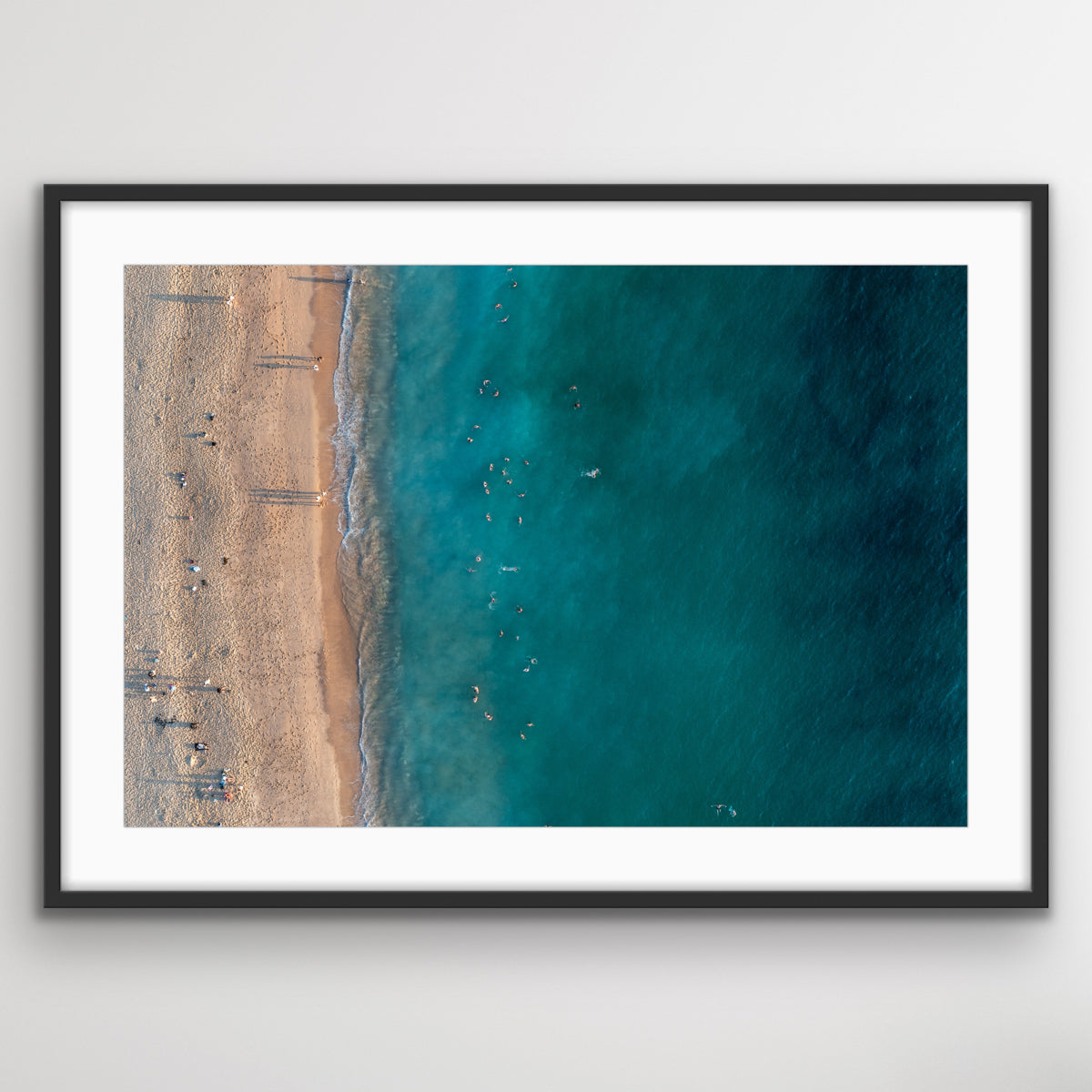 Sydney Coogee Beach drone photography fine art print