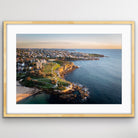 Sydney Coogee Beach drone photography fine art print