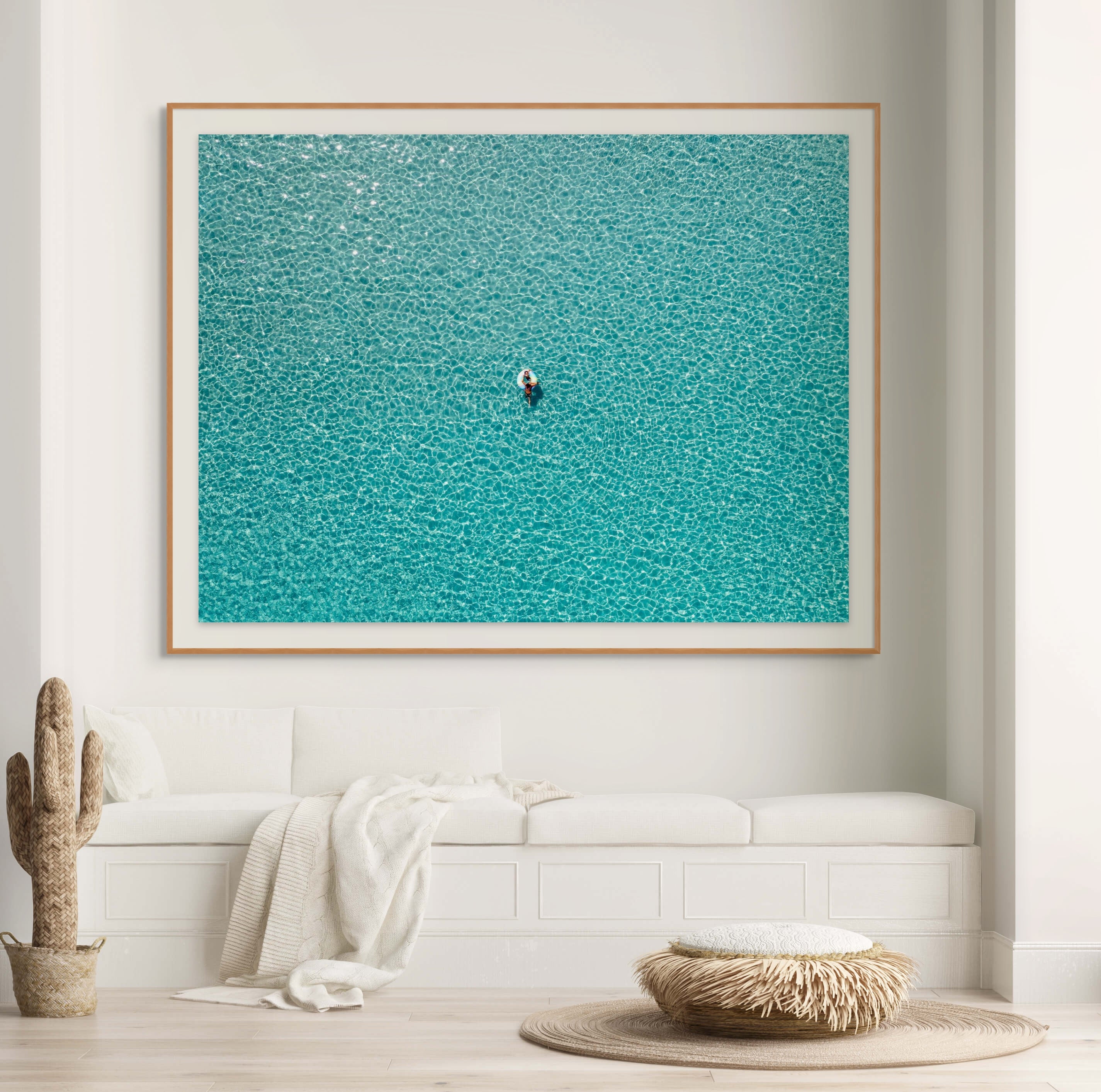 Kythira Greece aerial print captured by drone fine art photography