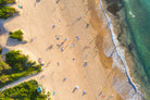 Freshwater Beach aerial top down Sydney wall art