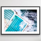 Icebergs Bondi From Above drone photography fine art print