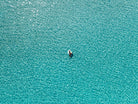 Kythira Clear Water aerial photography print showing Greece coastline