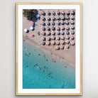 Greece Kythira colours aerial landscape photo print with vivid contrast