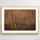 Sydney coastal kayak ocean wall art