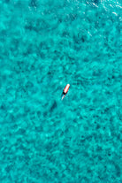 Solo Surfer Manly aerial wall art print Sydney”