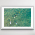 Manly surf lineup fine art print for coastal home decor