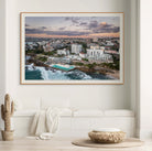 Bondi Icebergs Pool sunrise drone photography print