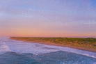 Sunrise Tones at 13th Beach aerial wall art print