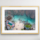 Bali aerial reef photography fine art print